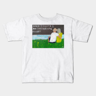 When 2 become 1 Kids T-Shirt
